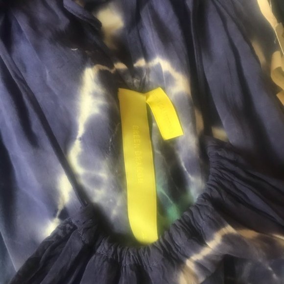 Green Dragon Tie Dye Halter Top - Picture 6 of 7